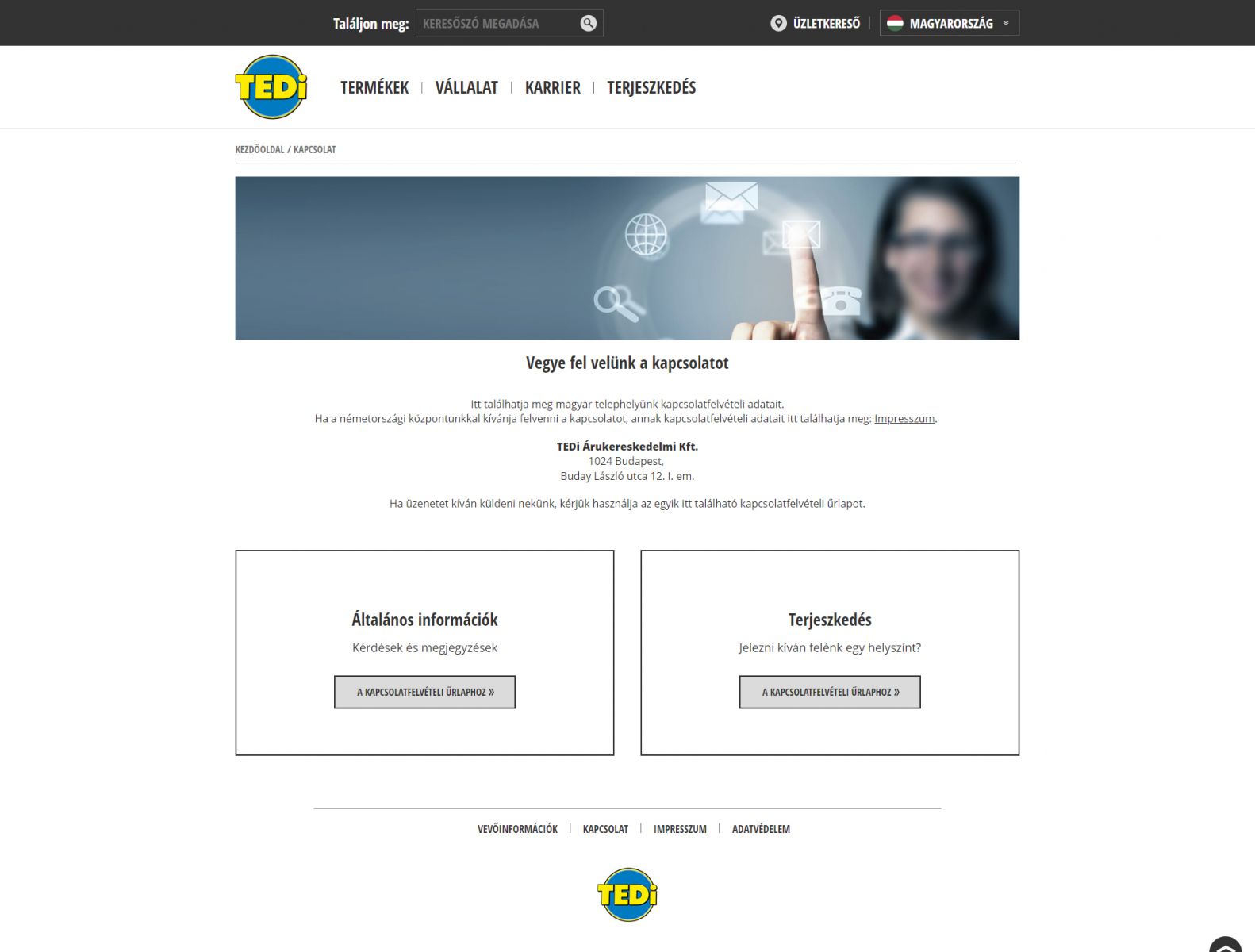 Tedi ügyfélszolgálat